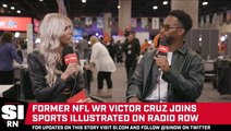 Former NFL WR Victor Cruz Joins SI From Radio Row to Talk Rowdy Eagles Fans and NFL Honors