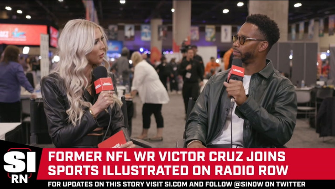 Former NFL WR Victor Cruz Joins SI From Radio Row to Talk Rowdy Eagles Fans and NFL Honors