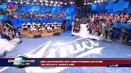 Amici anticipazioni: Rudy Zerbi potrebbe sostituire  tra Piccolo G, Aaron e Jore