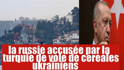 Ukraine : un navire russe, violement stoppé par les autorités turques