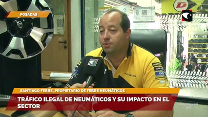 Tráfico ilegal de neumáticos y su impacto en el sector