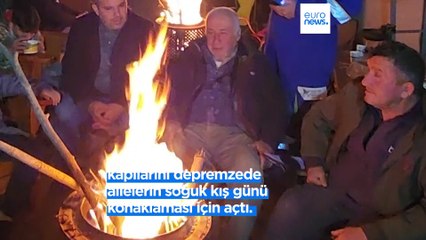 Osmaniye'de depremzedeler hayvan barınağına sığındı