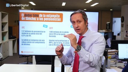 El doble timo de la estampita de Sánchez a los pensionistas