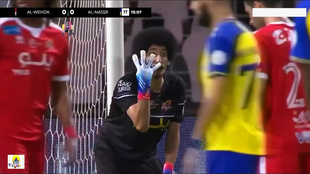 Cristiano Ronaldo's First Brace In Saudi Arabia League During Al Wehda vs Al Nassr FC At The Al-Nahyan Stadium