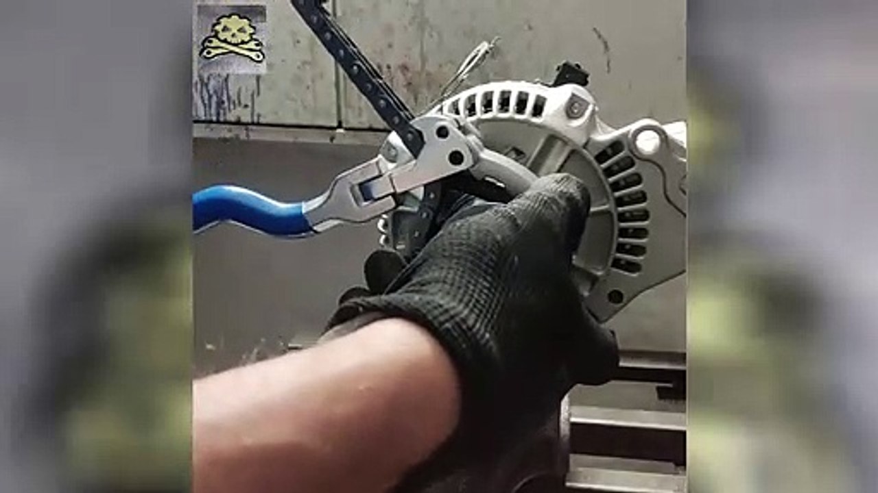 Generator Riemenscheibe wechseln How to change a generator belt disk VW T4