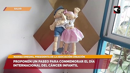 Proponen un paseo para conmemorar el día internacional del cáncer infantil