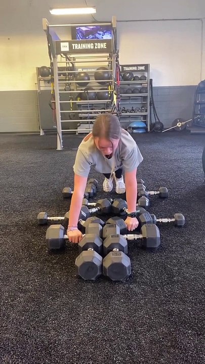 Petit défi pompes à faire à la salle de sport