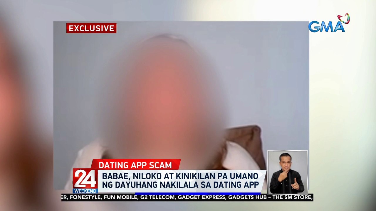 Babae, niloko at kinikilan pa umano ng dayuhang nakilala sa dating app | 24 Oras Weekend