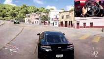 Aston Martin V12 VANTAGE S | Forza Horizon 5 - Logitech g29 gameplay