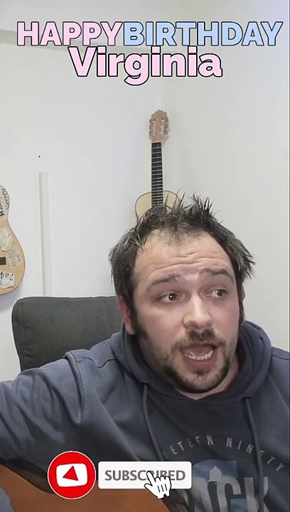 Happy Birthday, Virginia! Geburtstagsgrüße an Virginia