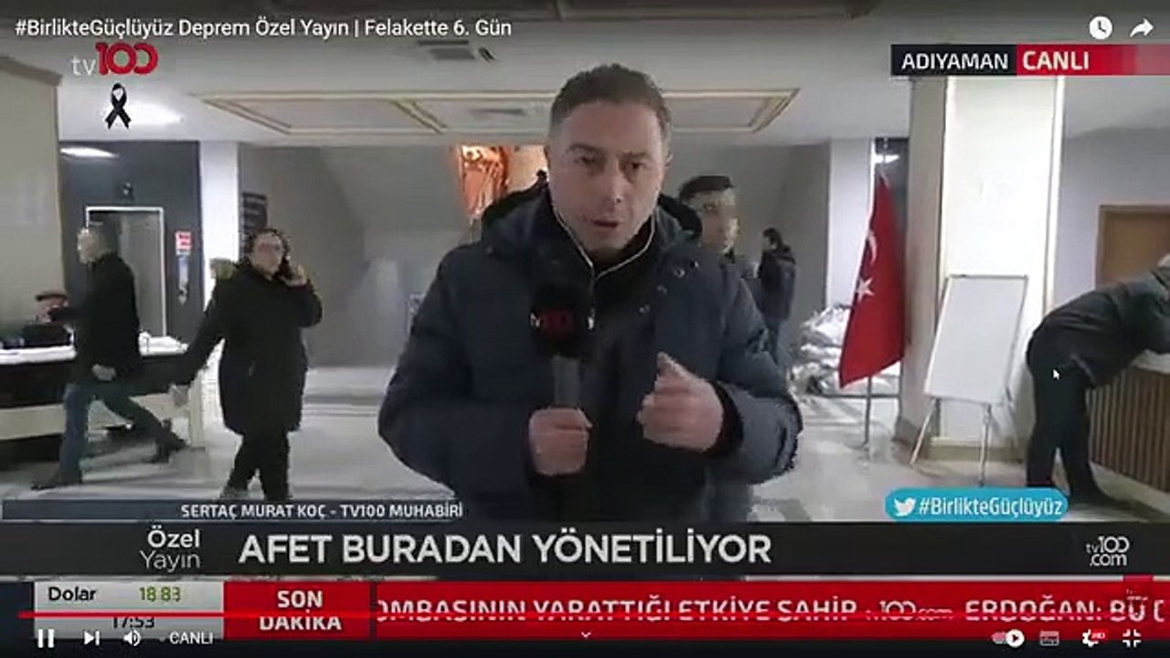 tv100 muhabiri, ''Soğuktan ölüyoruz'' diyen depremzedeyi konuşturmadı