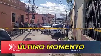 ¡Terrible! Acribillado muere conductor en pleno Centro de Juticalpa