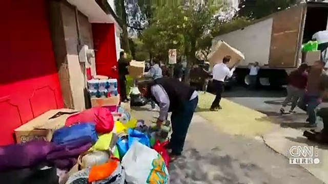 CNN International deprem bölgesinde
