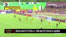 Liga 1: Tundukan Barito Putera 4-1, PSM Makassar Puncaki Takhta Klasemen