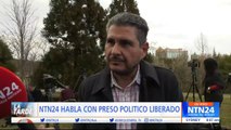 Juan Sebastián Chamorro y Félix Madariaga presos políticos desterrados por el régimen de Ortega