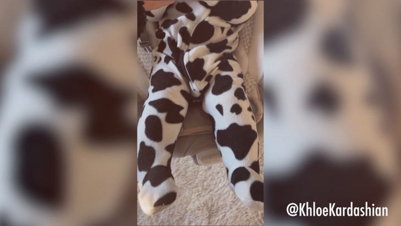 Khloe Kardashian Shares Rare New Glimpse Of Her Son In A Dalmatian Onesie