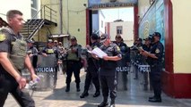 Policía de Perú despliega 10.000 agentes en el centro Lima ante nueva marcha