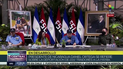 Pdte. Daniel Ortega: EE.UU. rechazó a varios traidores, mientras otros se resistían a ser deportados