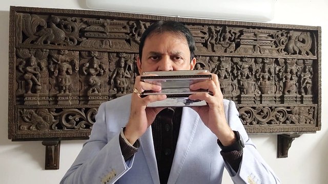 Kasme Wade Pyar Wafa-Film Upkar 1967-Vintage Classic Song on Harmonica Live Performance by Mukund Kamdar