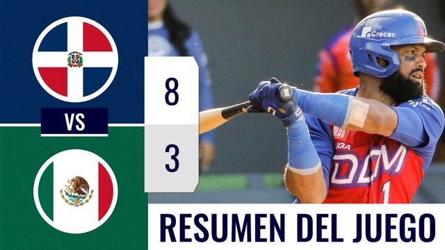 Resumen República Dominicana vs Venezuela | Serie Del Caribe 9-feb