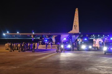 ADIYAMAN'DAN ALINAN YARALI 46 DEPREMZEDE İZMİR'E GETİRİLDİ