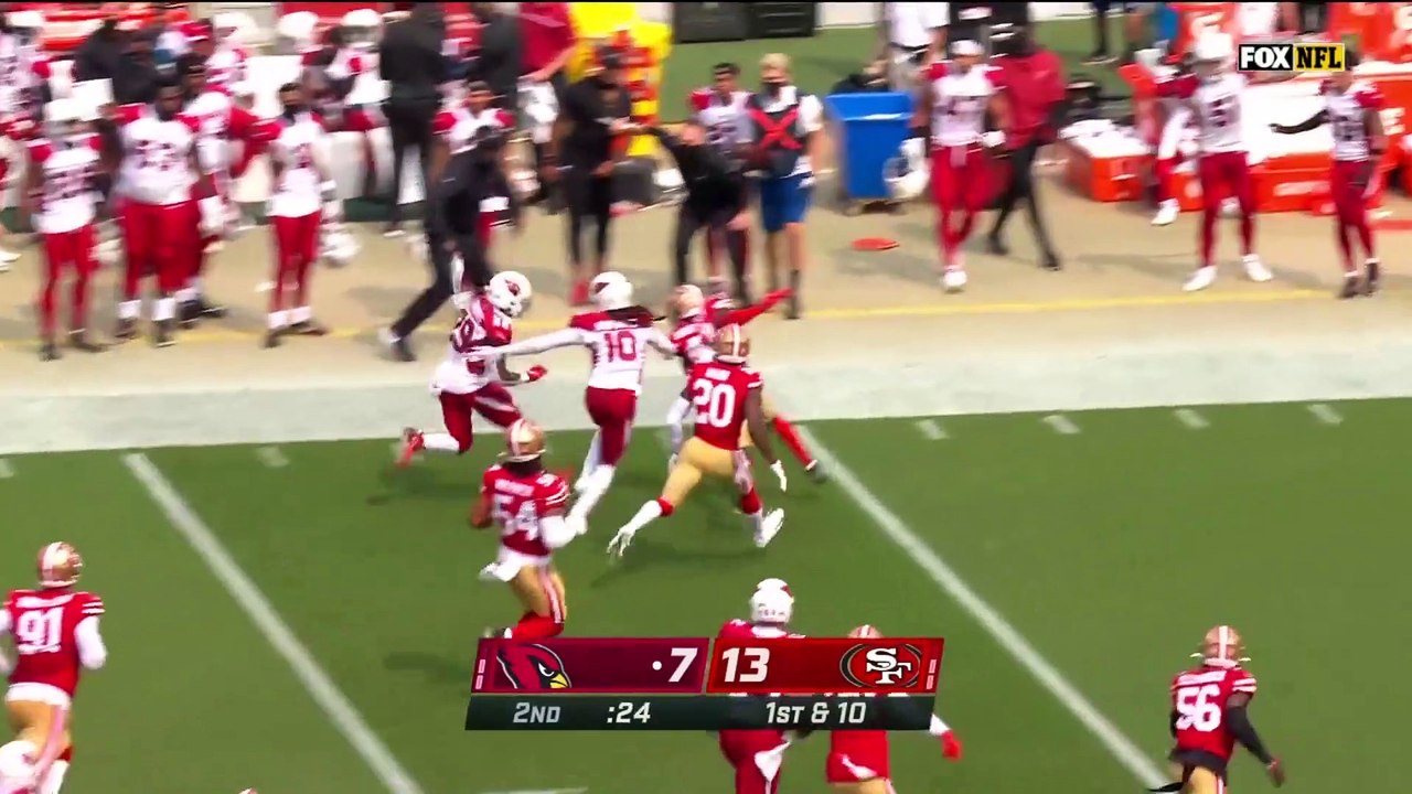 NFL 2020 Week 01 - Cardinals vs 49ers - Condensed Game