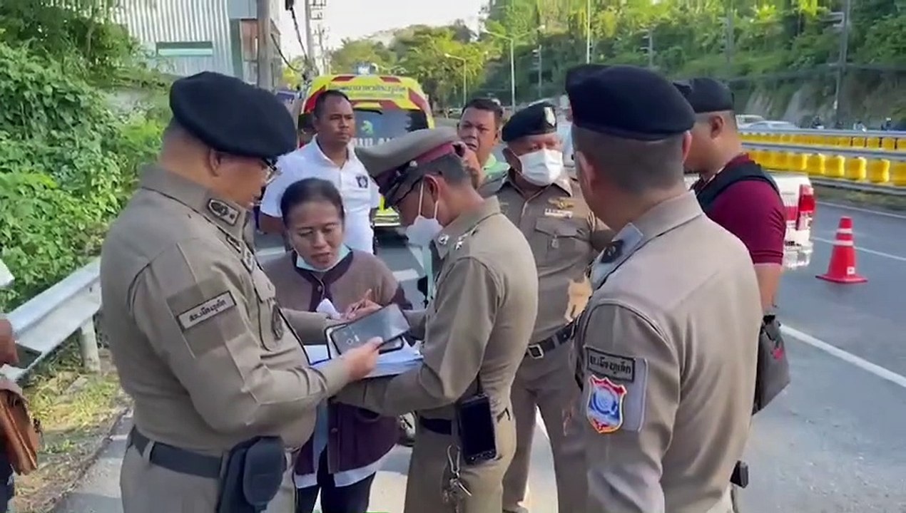 ด่วน!! คนร้ายยิงผู้โดยสารบนรถบัส บาดเจ็บ2ราย ตำ...