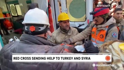 How the Red Cross is providing help in Turkey and Syria