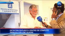 Detectan supuesto centro de cómputo en el CNE Guayas donde se imprimía actas no oficiales