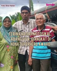 'Abang Viva' Terima Penghargaan Di Malam Nona Superhero Award