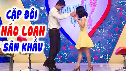 Cặp đôi NÁO LOẠN SÂN KHẤU vừa gặp đã ÔM NHAU THẮM THIẾT quá yêu nhau khiến Quyền Linh NGỠ NGÀNG