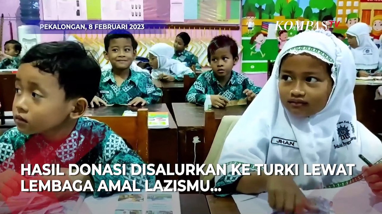 Salut, Siswa SD Sisihkan Uang Jajan, untuk Galang Dana Korban Gempa Turki