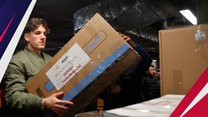 Resmi Dikenalkan Galatasaray, Nicolo Zaniolo Langsung Turun Bantu Korban Gempa Turki