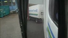 Manoauvre camion remorque