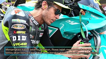 Juara Dunia Valentino Rossi Umum Persaraan Majalah Remaja