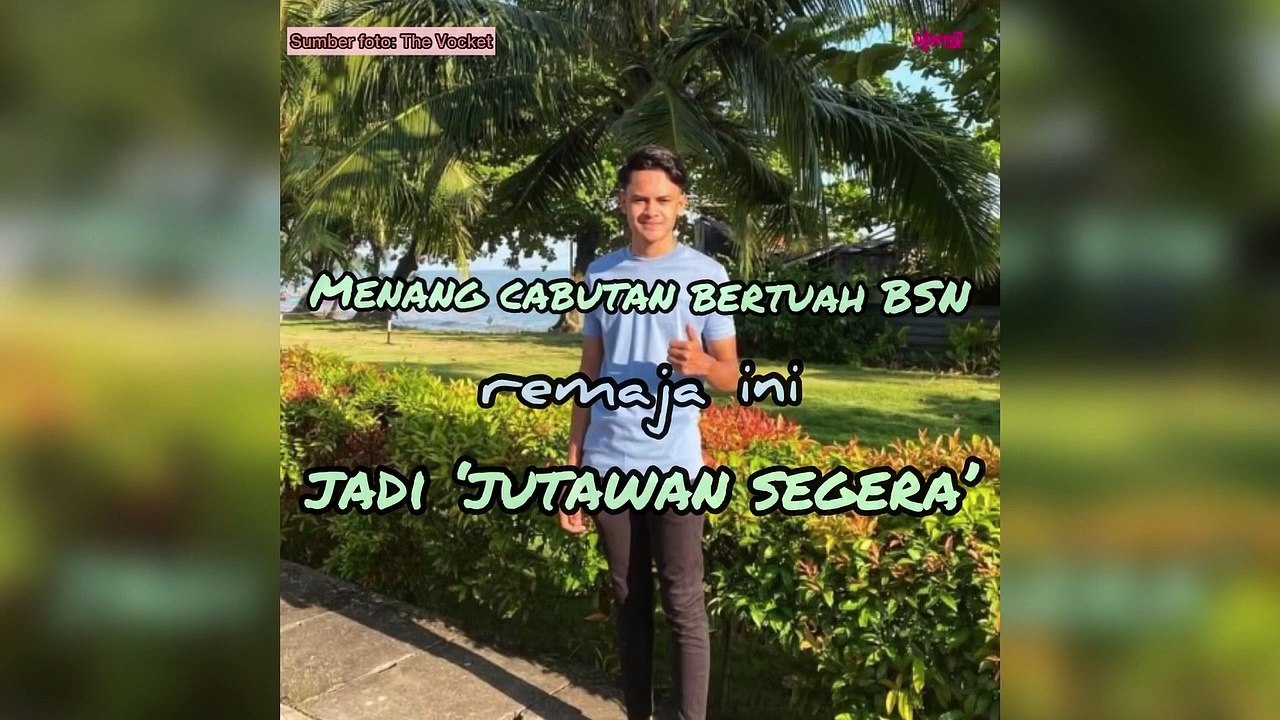 Menang Cabutan Bertuah, Remaja 17 Tahun Jadi Jutawan Segera  Majalah Remaja