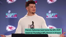 Breaking News - Patrick Mahomes crowned NFL MVP