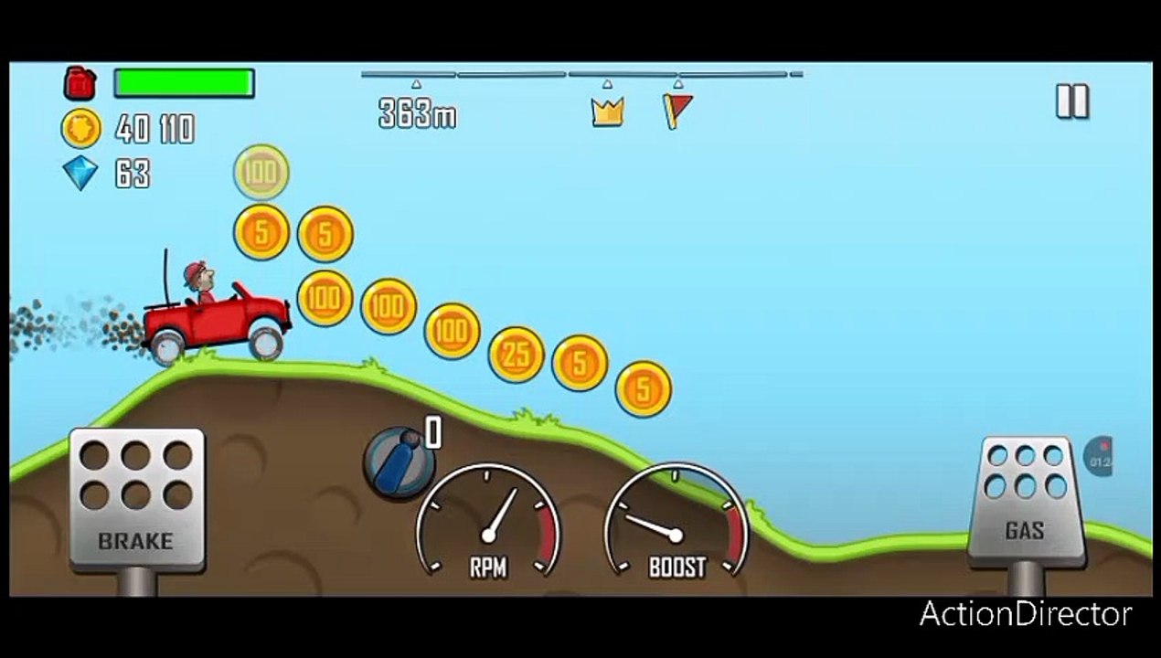 Juego hill climb racing parte 2