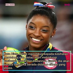 Simone Biles, Tarik Diri Dari Olimpik Kerana Alami Kecederaan  Majalah Remaja
