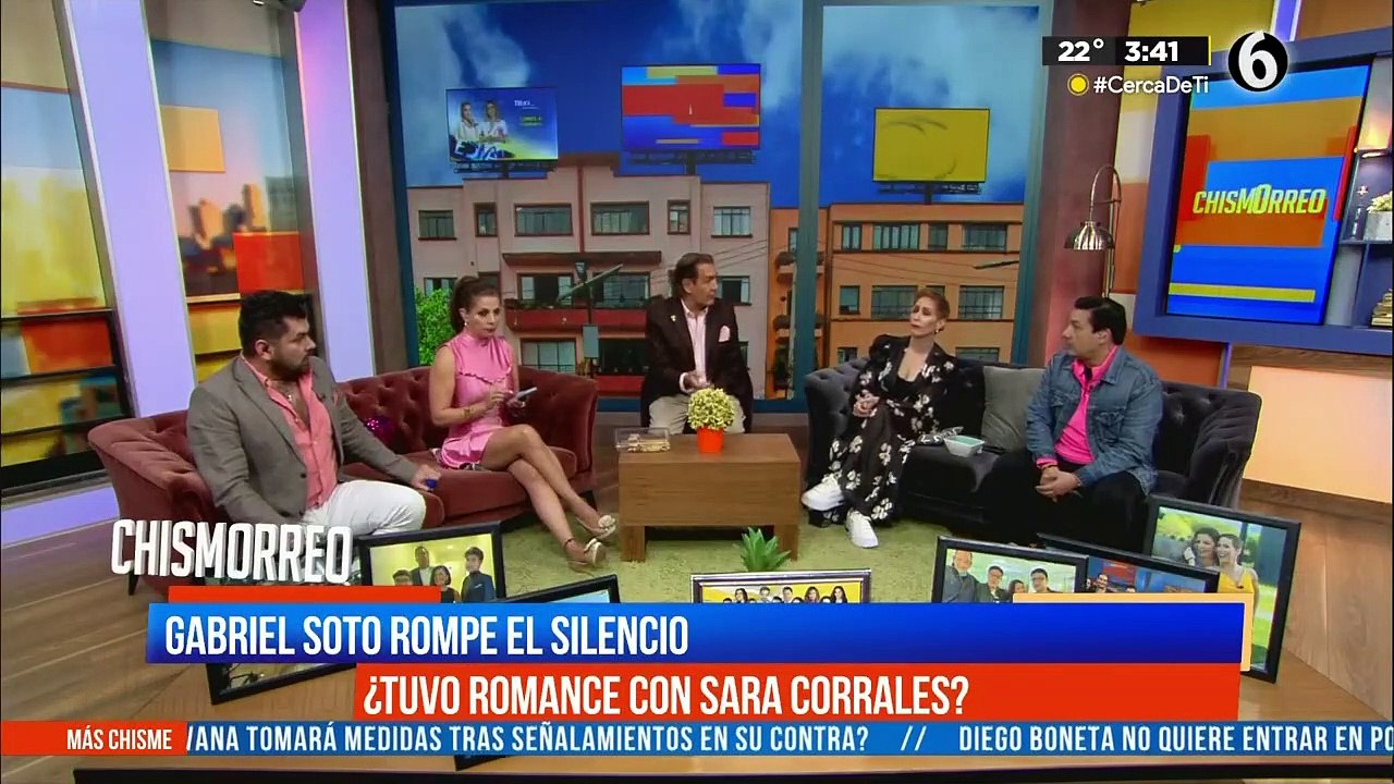 Gabriel Soto aclara si tuvo un romance con Sara...