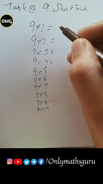 table of 9, table of 99, table of 90, table of 98, table of 9 and 10, table of 9 and 8, table of 999, table of 95, table of 91, table of 900