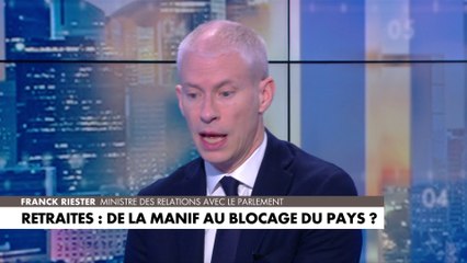 Franck Riester : «La mobilisation est légitime»