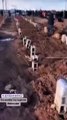 Adıyaman'da depremde hayatını kaybeden vatandaşlar için toplu mezarlar kazıldı