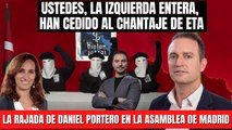 Daniel Portero (PP) pone en pie a la Asamblea de Madrid con su alegato contra los guiños de la izquierda a los terroristas de ETA