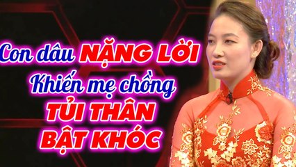 Con dâu NẶNG LỜI khi được mẹ chồng kêu ăn cơm khiến mẹ chồng TỦI THÂN BẬT KHÓC _ Mẹ chồng nàng dâu