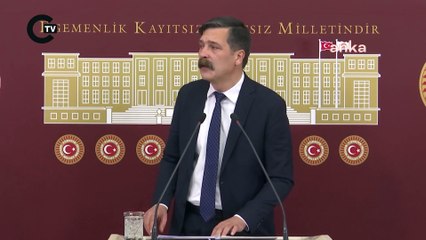 TİP Genel Başkanı Erkan Baş: Halkın sizin için yazdığı defter iddianameye dönüştü