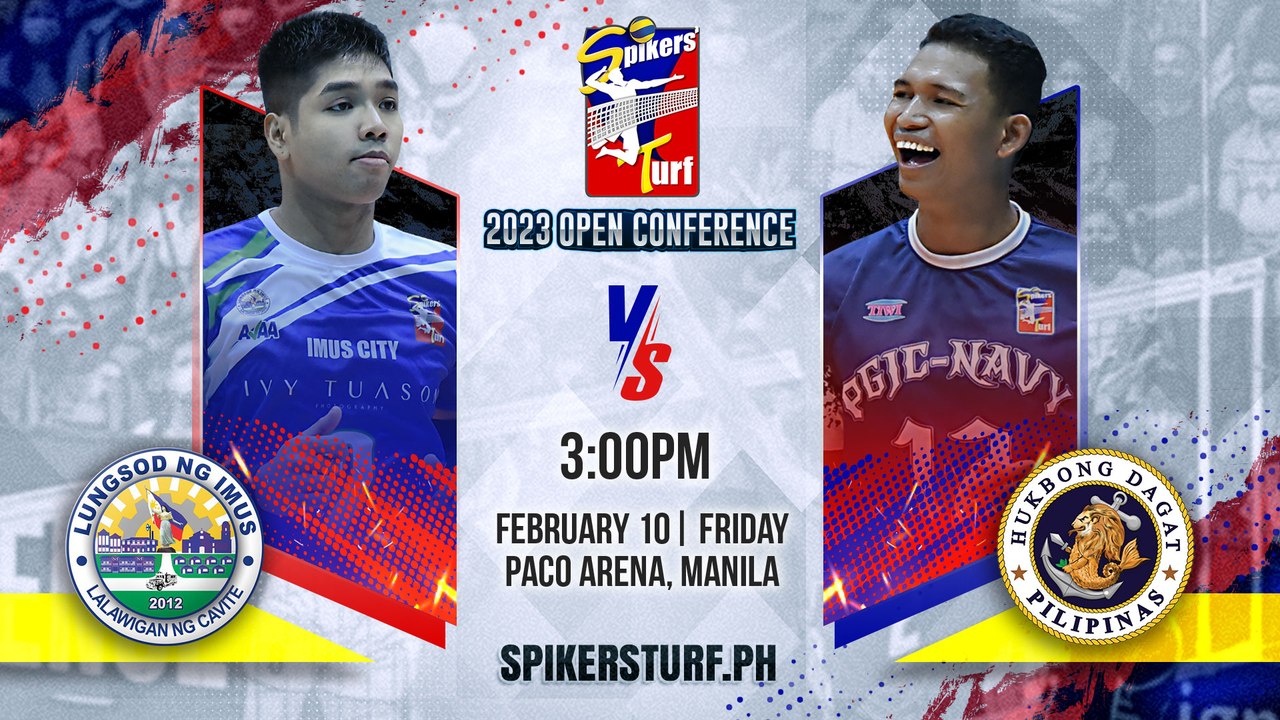 GAME 1 FEB 10, 2023 |  IMUS CITY-AJAA SPIKERS vs PGJC-NAVY SEA LIONS |  OPEN CONFERENCE