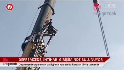 Adıyaman'da bir depremzede intihar girişiminde bulundu: Devlet neredeydi?
