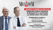 Perché Carlo Nordio è inadatto a guidare la giustizia italiana. La diretta con Peter Gomez e Giancarlo Caselli