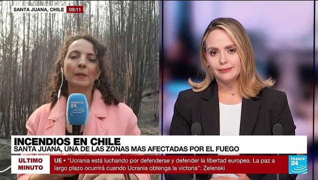 Informe desde Santa Juana: Chile continúa batallando contra los incendios forestales